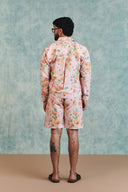 Flora Co-Linen Men's Trucker Jacket Set