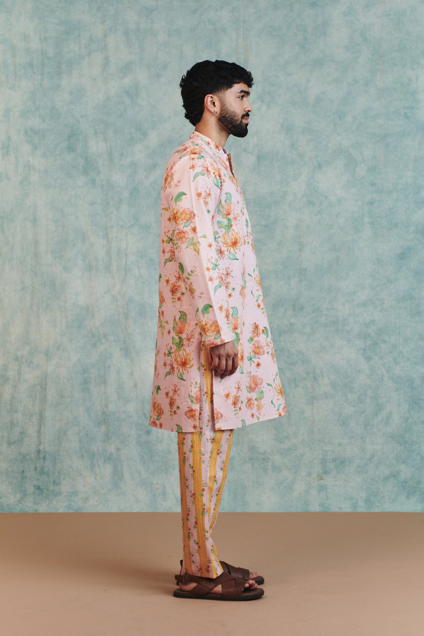 Flora Co-Linen Men's Classic Kurta Set thumbnail 5
