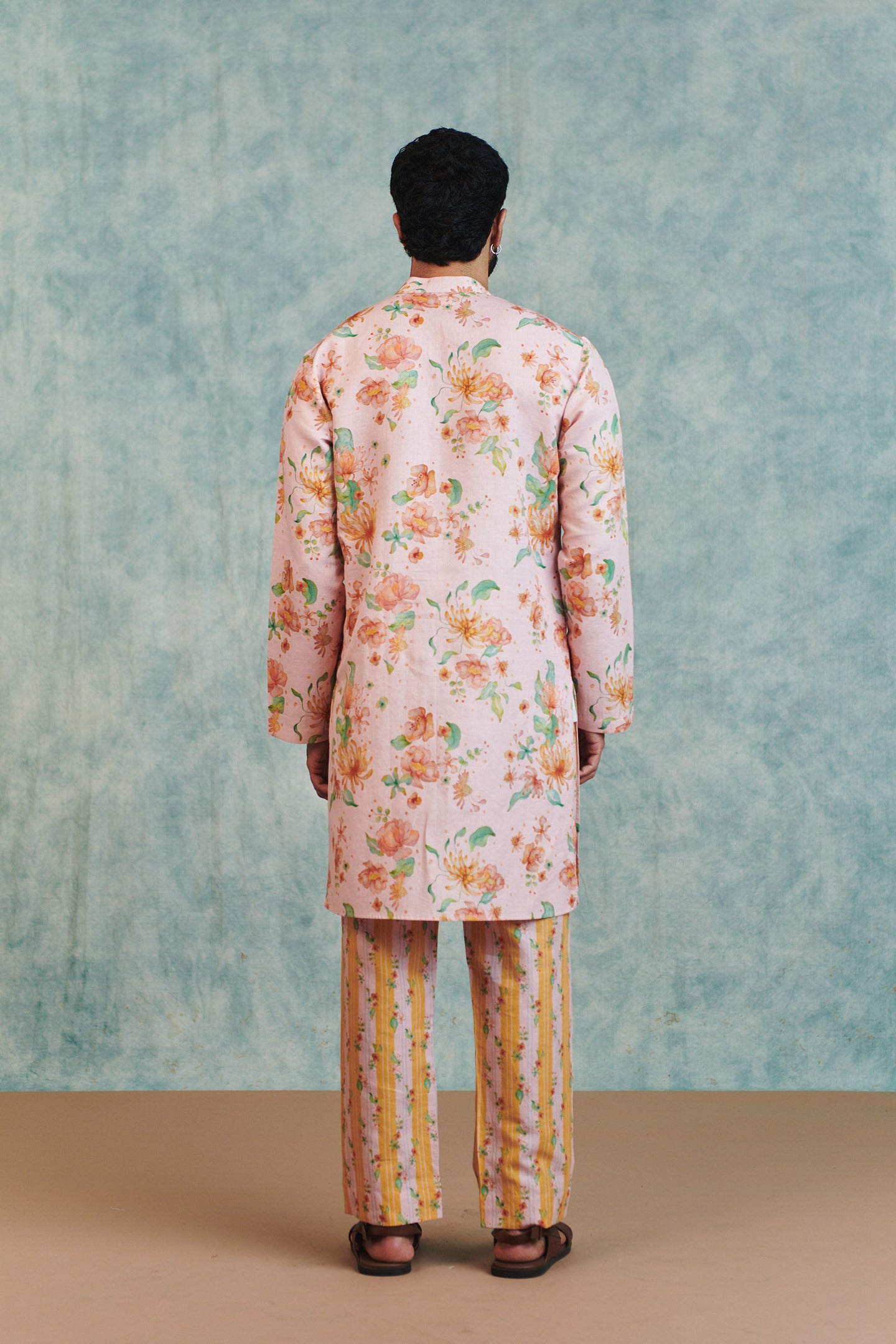 Flora Co-Linen Men's Classic Kurta Set thumbnail 4