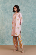 Flora Co-Linen Round Hem Kurta Set