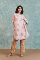 Flora Co-Linen Round Hem Kurta Set
