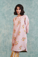 Flora Co-Linen Round Hem Kurta Set
