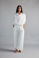 Taj Linen Pyjama Pants On Sale