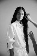 Taj Co-Linen Oversized Shirt - Sale