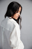 Taj Linen Oversized Shirt On Sale