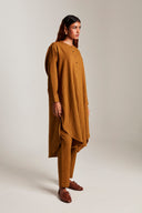 Olive Co-Linen Slim Pants - Sale