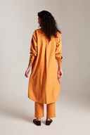 Mango Co-Linen Round Hem Kurta Set