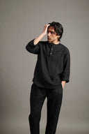 Kohl Co-Linen Men's Short Kurta - Sale