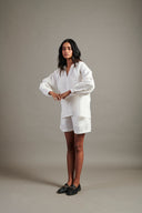 Taj Linen Billow Shorts Set