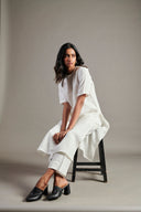 Taj Co-Linen Half Sleeves Kurta - Sale