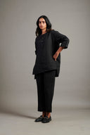 Kohl Linen Short Kurta