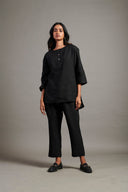 Kohl Linen Pleated Pants On Sale