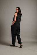 Kohl Linen Waist Coat On Sale