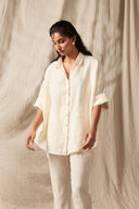 Taj Co-Linen Pleated Pants - Sale