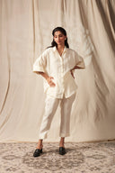 Taj Co-Linen Pleated Pants - Sale