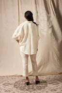 Taj Co-Linen Pleated Pants - Sale
