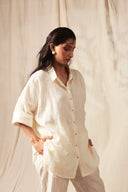 Taj Co-Linen Pleated Pants - Sale