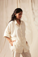 Taj Linen Pleated Pants