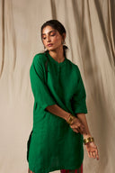 Surekha Linen Drawstring Pants - Sale