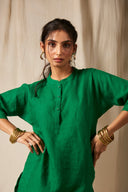 Surekha Linen Drawstring Pants - Sale