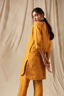 Jaisalmer Linen Pleated Pants On Sale