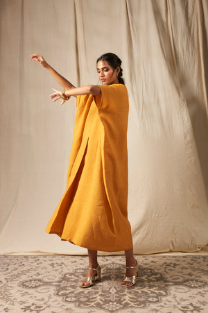 Jaisalmer Linen Kaftan Dress