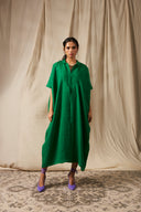 Panna Linen Kaftan Dress