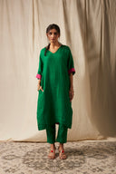 Panna Linen Slim Pants