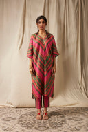 Surekha Linen Slim Pants On Sale