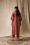 Surekha Linen Dolman Kurta Set