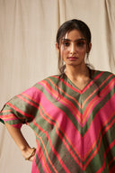 Surekha Linen Dolman Kurta Set - Sale