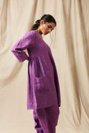 Jambu Linen Women's Kurta Set On Sale
