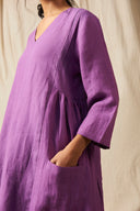 Jambu Linen Women's Kurta Set On Sale