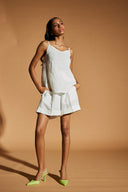 Taj Linen High Waist Shorts On Sale