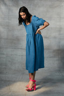 Ballpen Linen Farm Dress On Sale