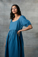 Ballpen Linen Farm Dress On Sale