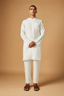 Taj Linen Men's Kurta Set On Sale