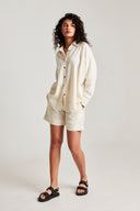 Vanilla Co-Linen Classic Shirt On Sale