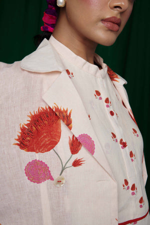 Wildflower Linen Jacket