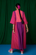 Linen Multi-Panelled Dress On Sale