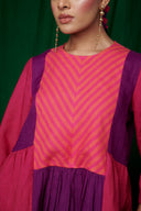 Linen Multi-Panelled Dress On Sale
