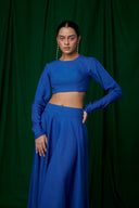 Neelam Linen Crop Top On Sale