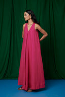 Rani Linen Flared Dress - Sale
