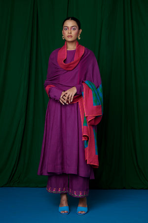 Multi-Panelled Kota Doria Linen Dupatta