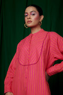 Coral Linen Shirt Dress and Culotte Pants On Sale