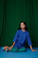 Forest Linen Drawstring Pants - Sale