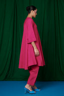 Rani Linen Pheran Kurta Set - Sale