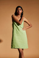 Pista Linen Slip Dress On Sale