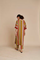 Leher Linen Dolman Kurta Set On Sale