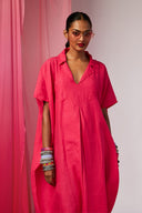 Rani Linen Kaftan Dress - Sale